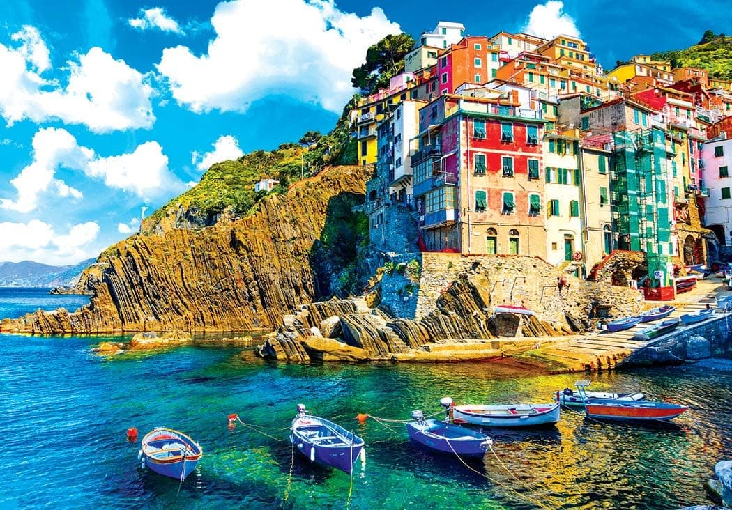 Kodak 1500 Piece - Cinque Terre Riomaggiore Village Italy