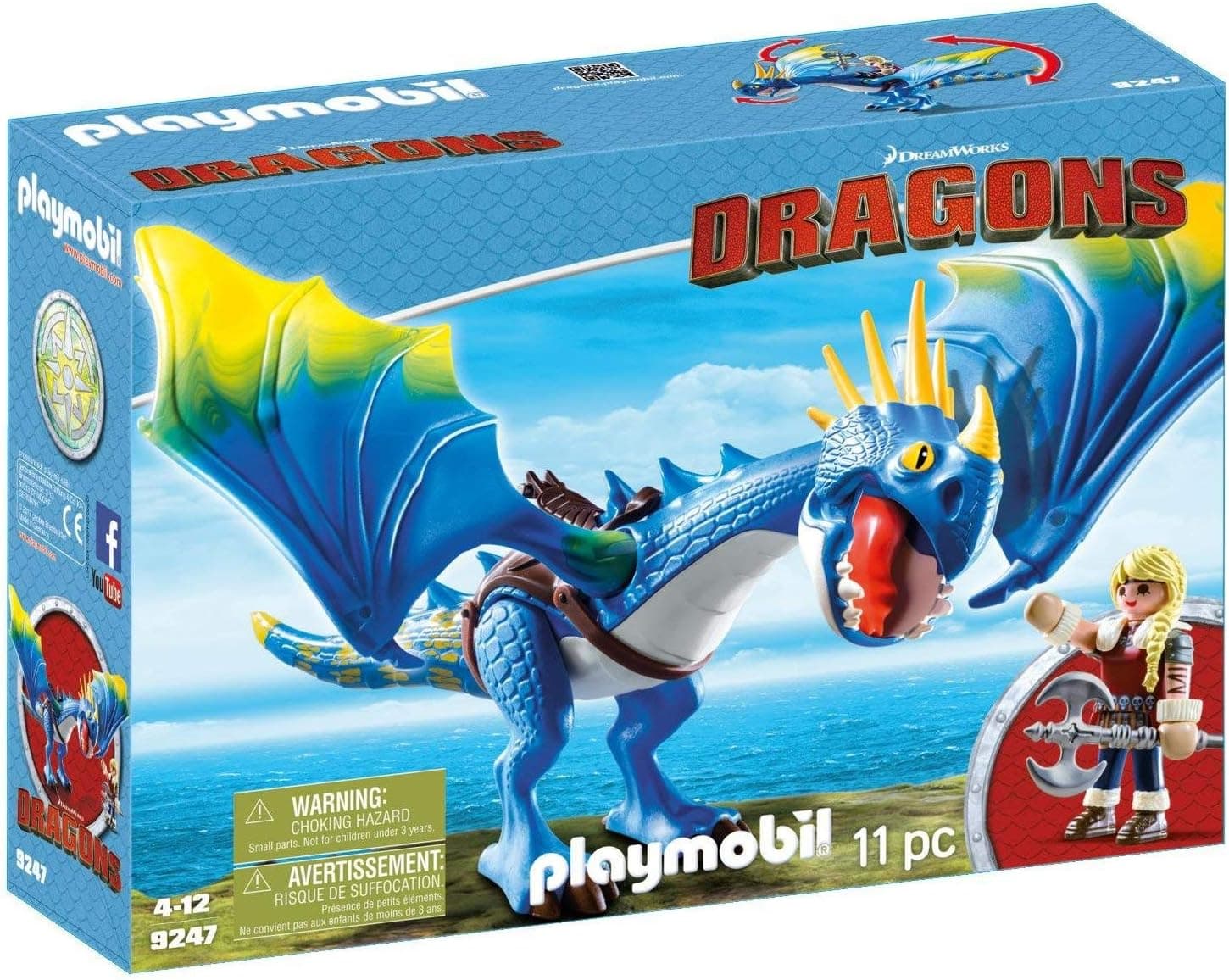 Playmobil How to Train Your Dragon Astrid & Stormfly