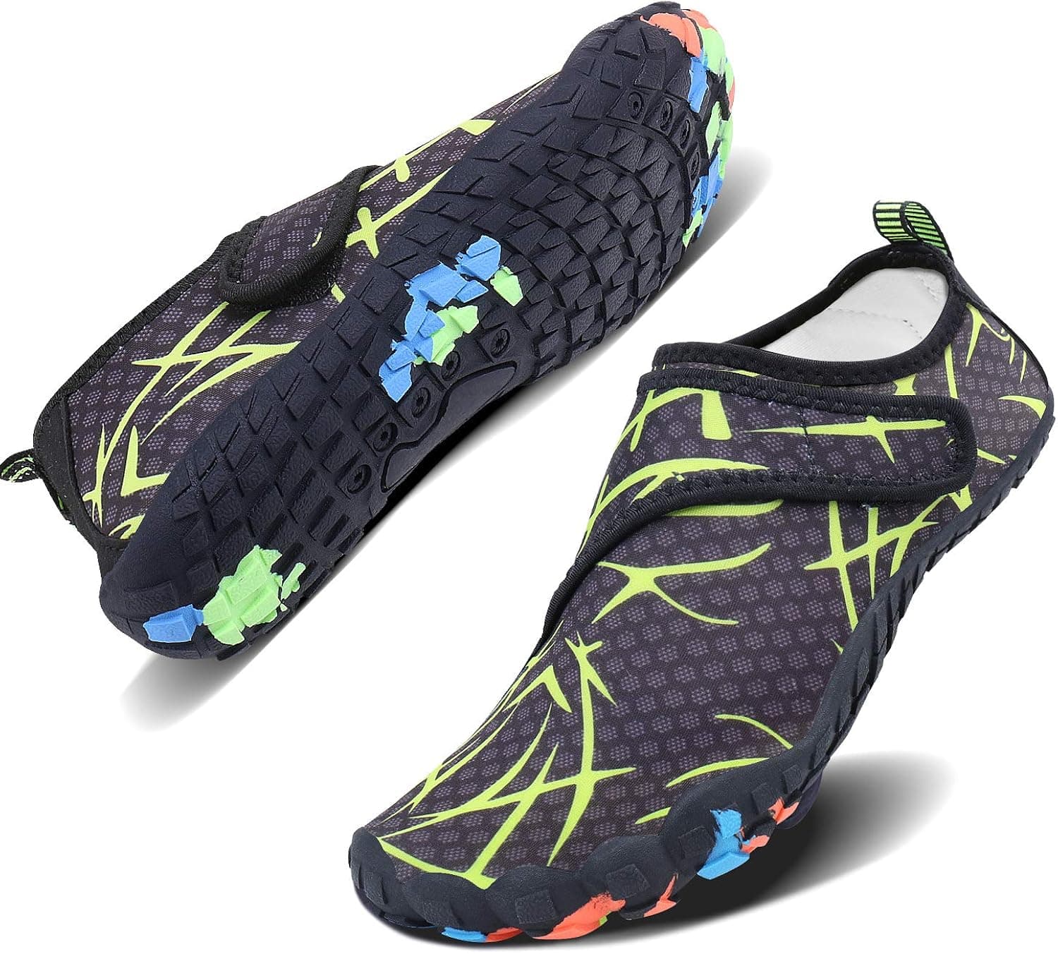 WXDZ Men Women Water Sports Shoes Quick Dry Barefoot Aqua Socks Swim Shoes for Pool Beach Walking Running