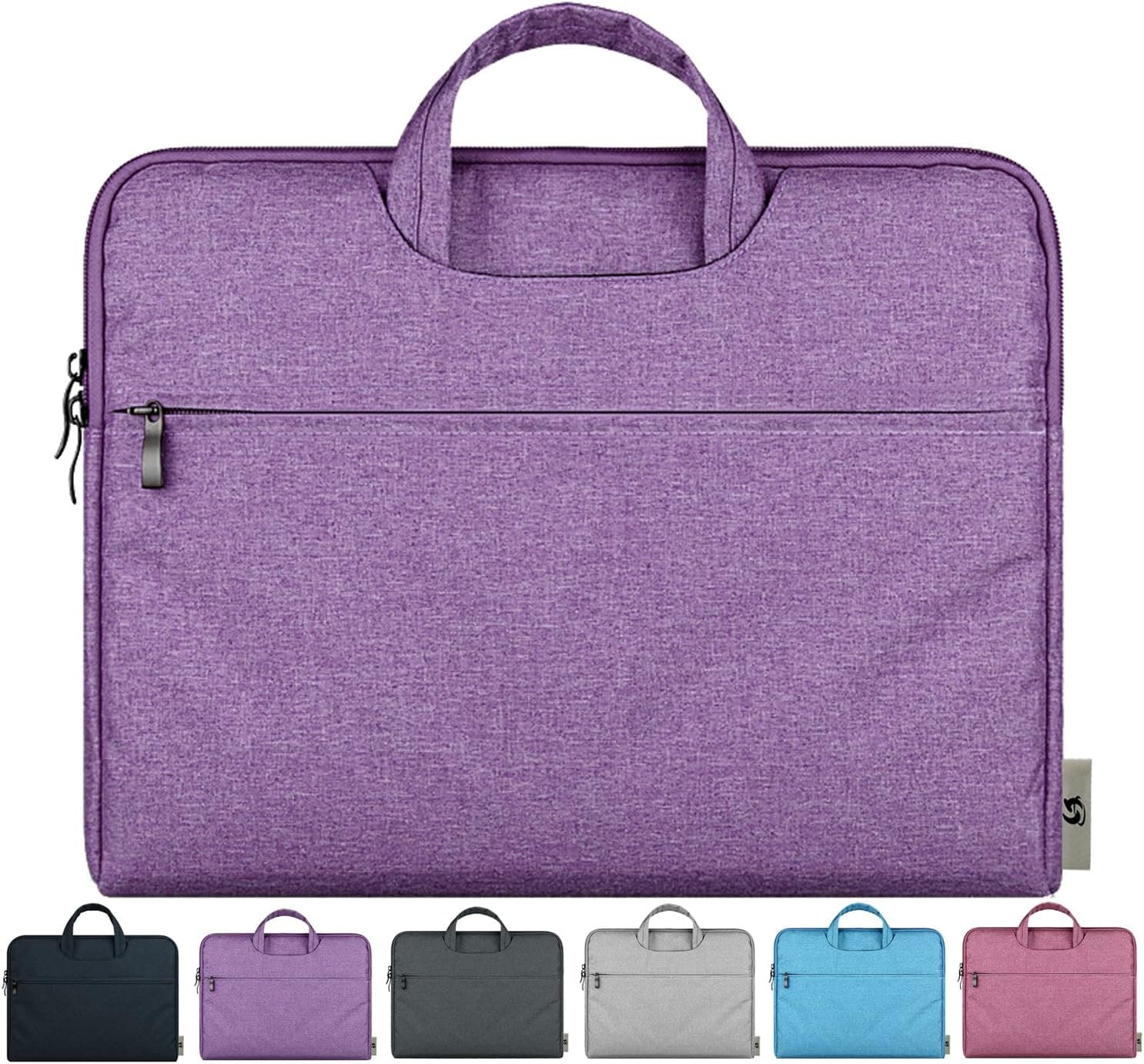 Litop® 13.3'' 13-13.3 Inch Waterproof Fabric Notebook Sleeve Laptop Bag Case with Handle for 13 Inch Apple MacBook Pro 13.3 Inch with Retina Display MacBook Air 13 Ultrabook