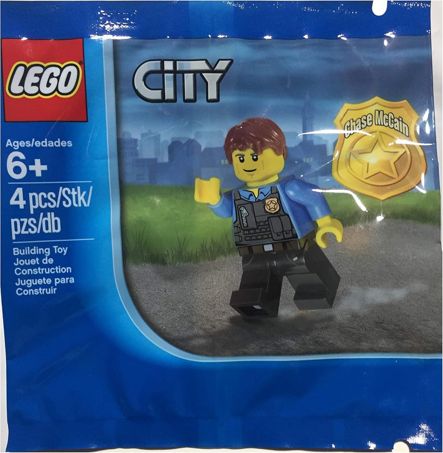 Lego Chase McCain City Undercover Minifigure