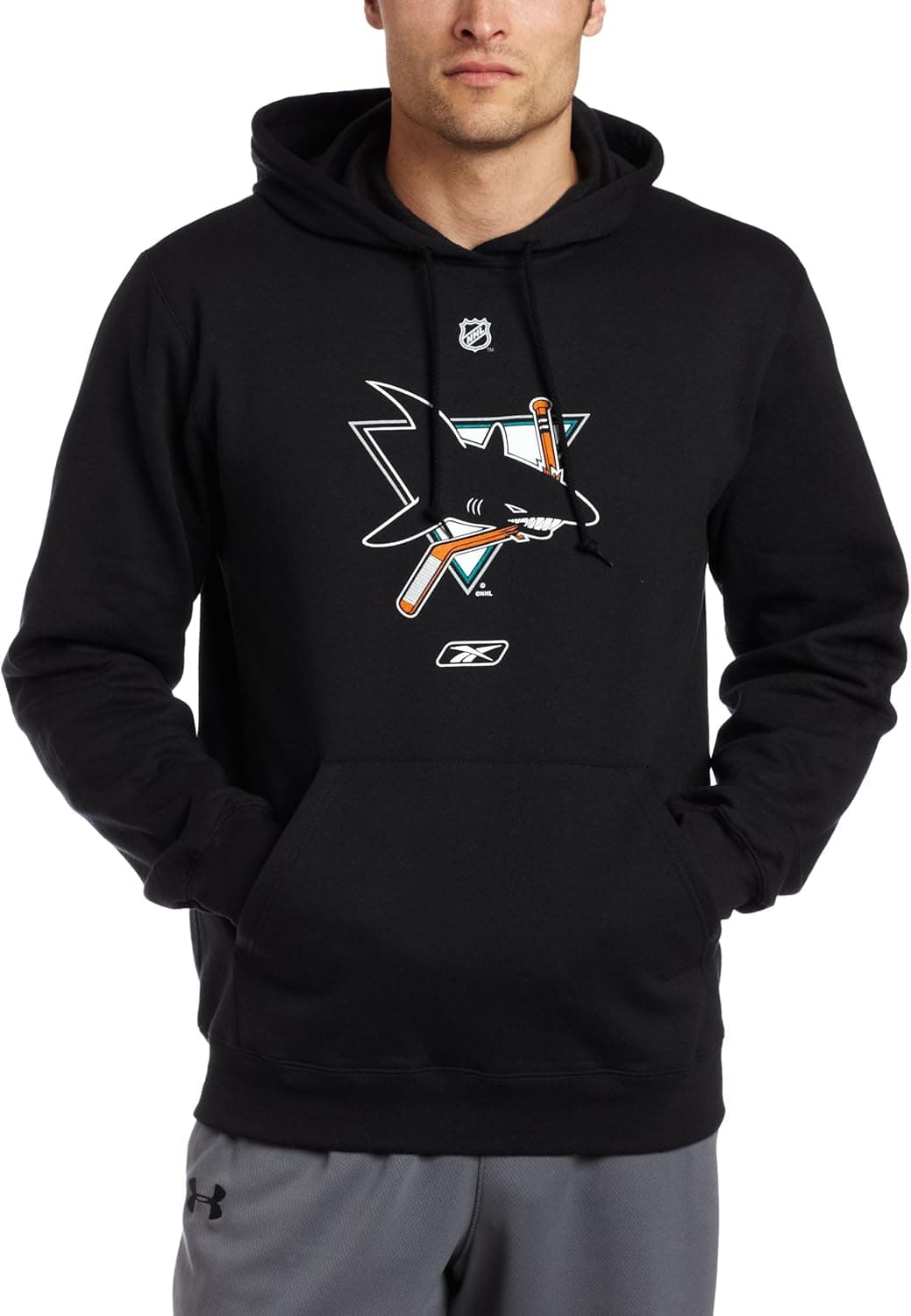NHL San Jose Sharks Primary Logo Hooded Fleece