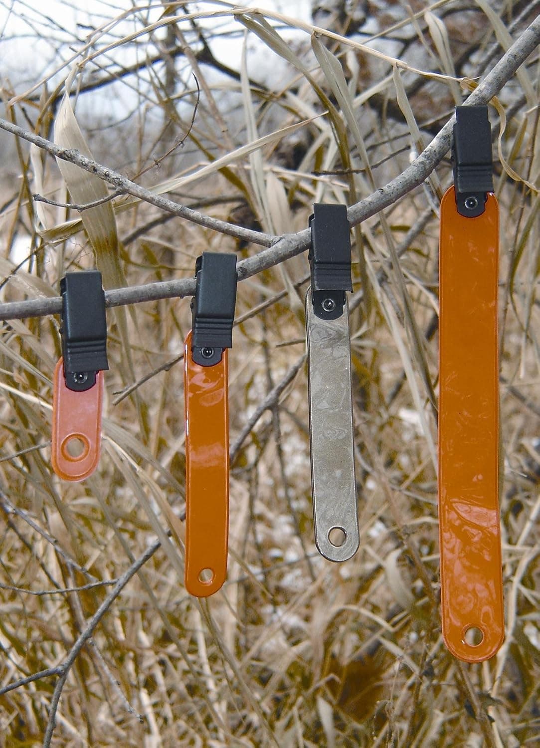 HME Products Trail Marker (Pack of 10), 6-Inch, Orange