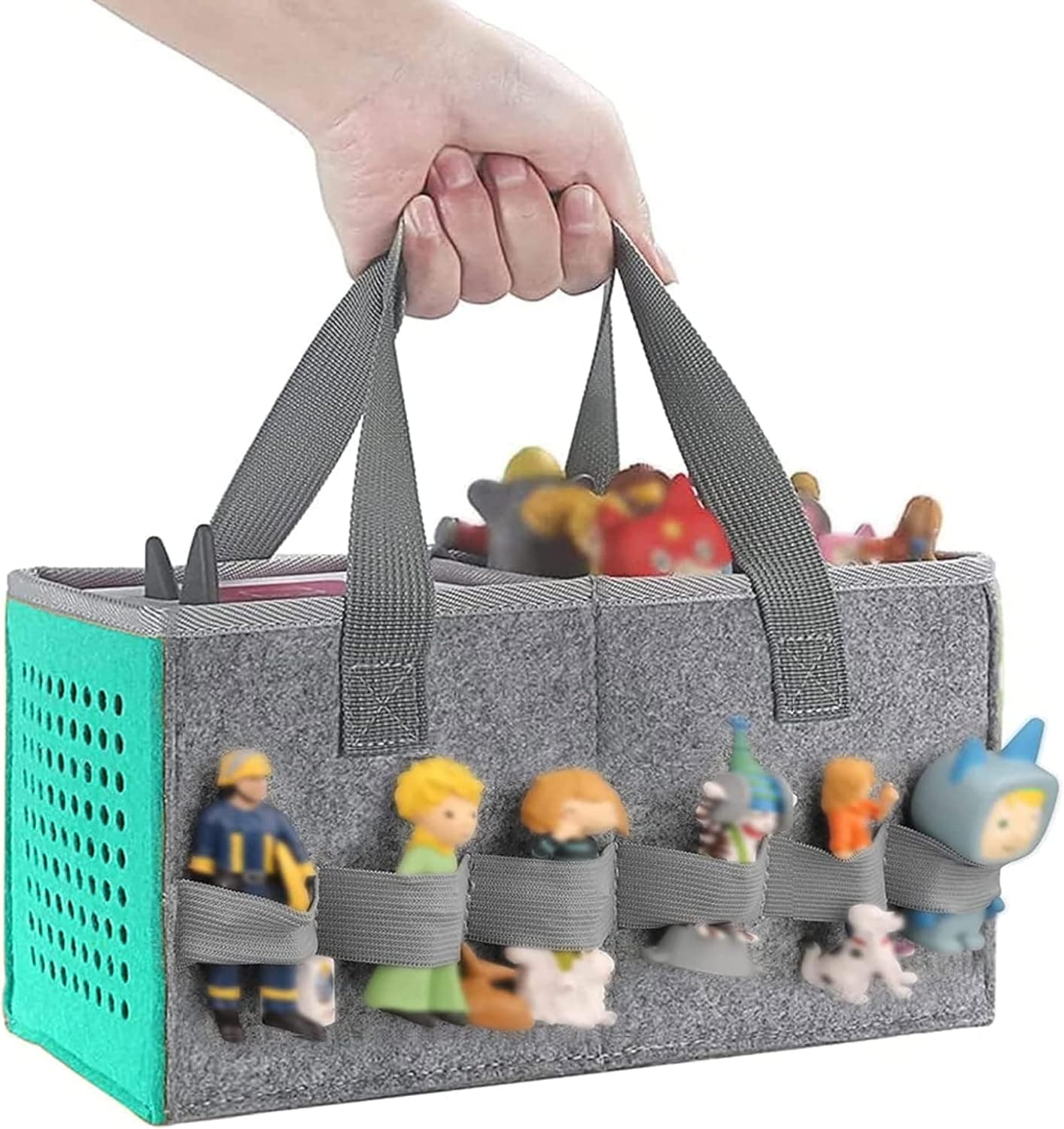 Carrying Case for Toniebox Starter Set | Storage Bag for Tonies Box and Figures,Can Hold 30-40 Figurines, Travel Toy Storage Bag Handbag for Toniebox Audio Player and Accessories