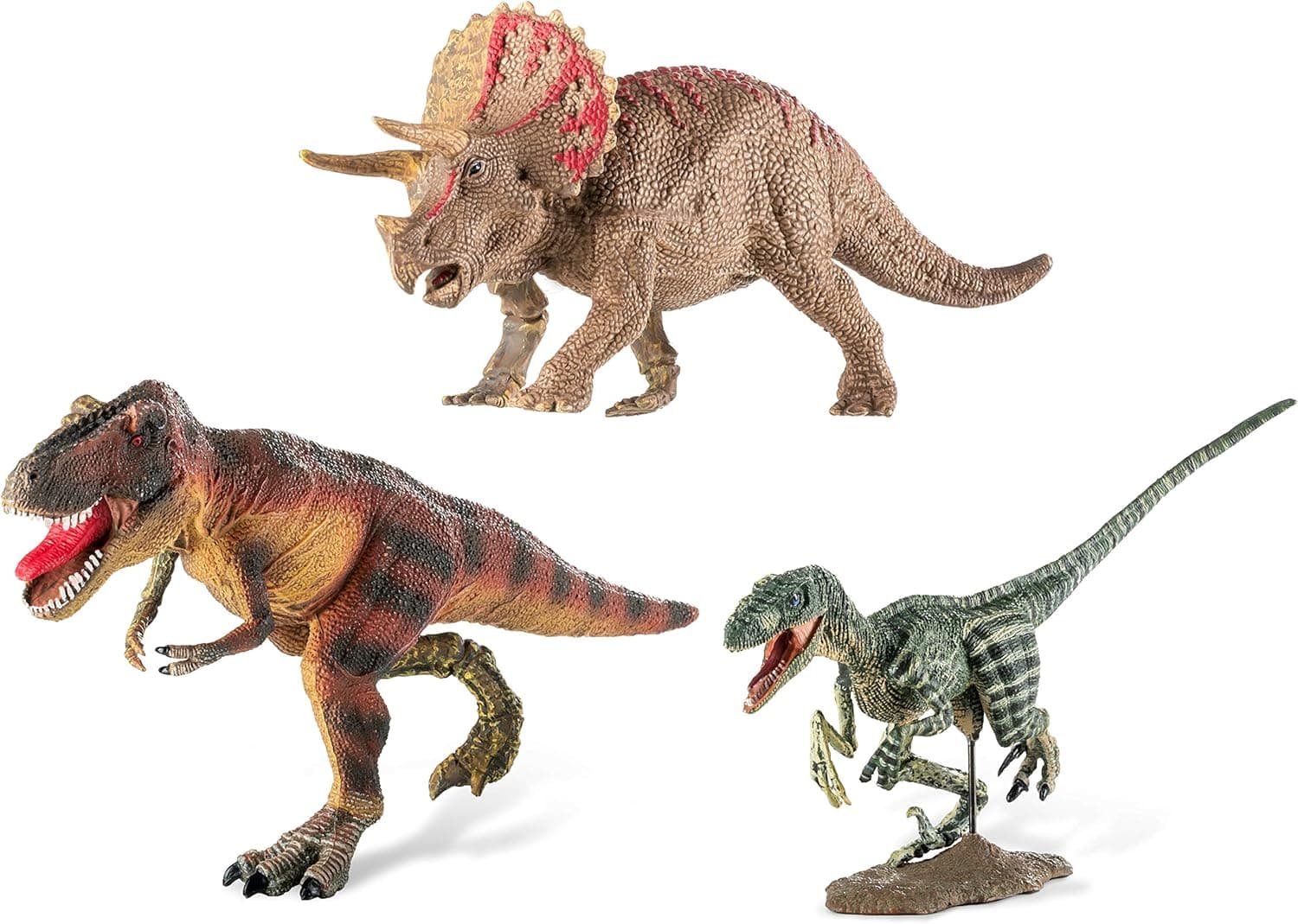 Advanced Play Realistic Dinosaur Figures Dinosaur Toys Set Highly Detailed Half Dinosaur Skeleton Dinosaurs for Kids Dinosaur Party Favors Dinosaur Room Decor for Boys Girls Ages 3 4 5 6 7 8 9 Years