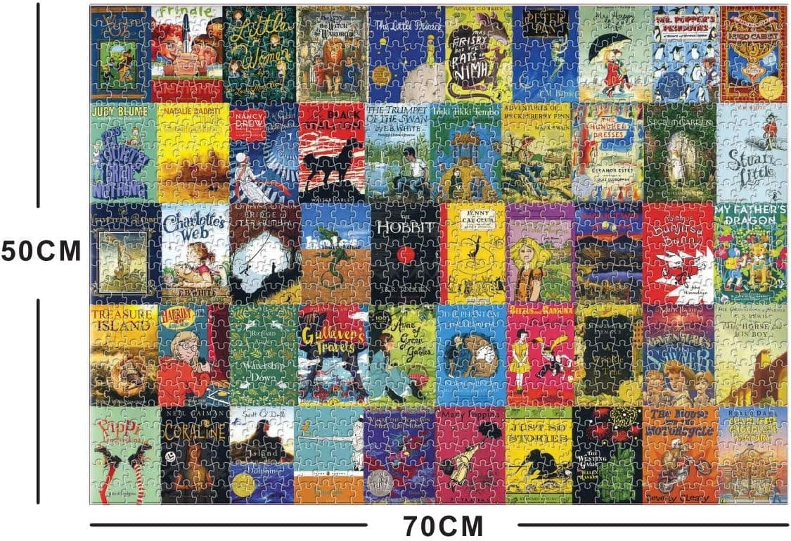 1000 Piece Puzzles for Adults Kids - The Childhood Jigsaw Puzzle - Artwork Art Large Size Puzzle Toy Educational Gift Home Decoration 27" x 20"