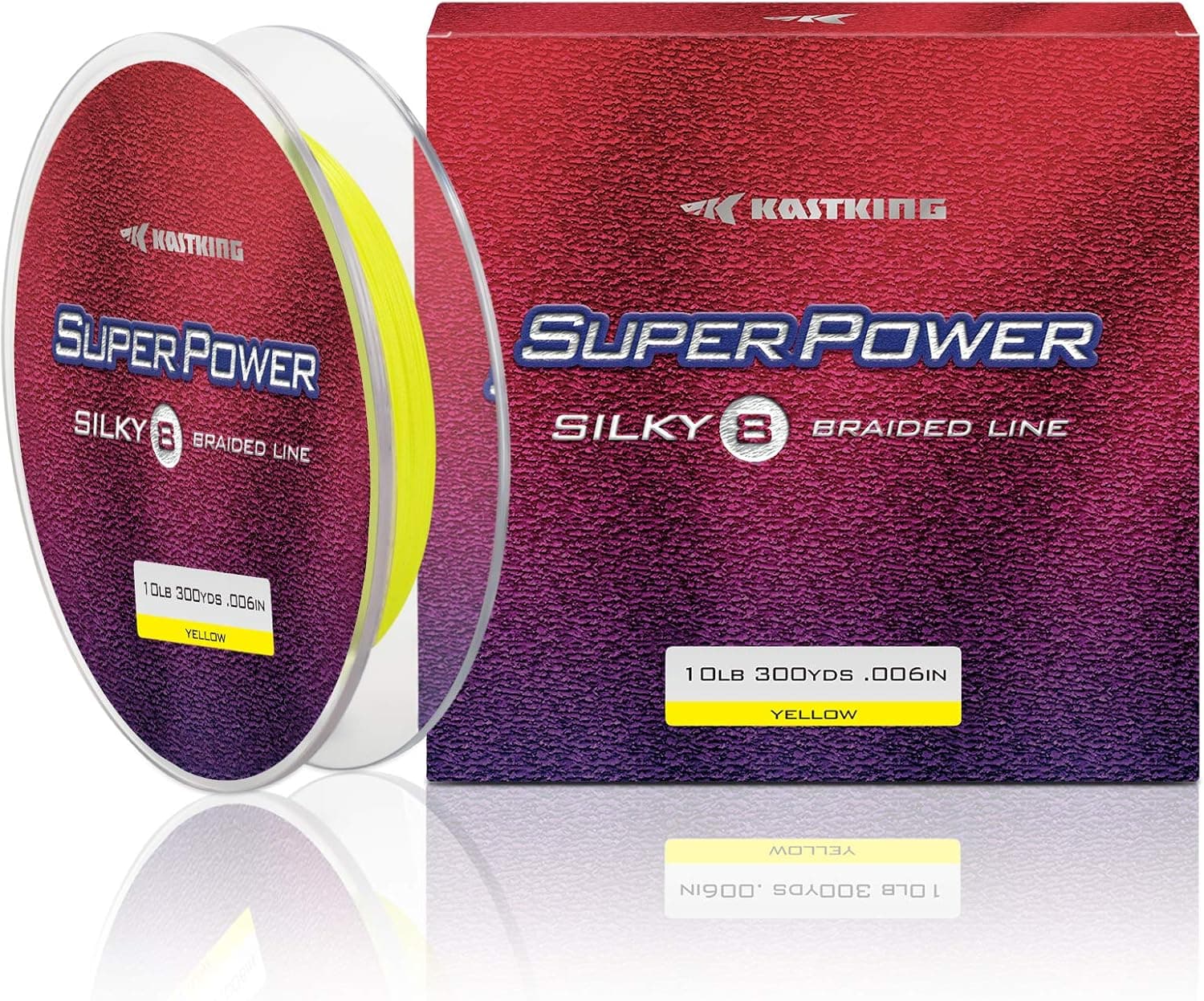 KastKing SuperPower Braided Fishing Line - Abrasion Resistant Braided Lines – Incredible Superline – Zero Stretch – Smaller Diameter – A Must-Have!