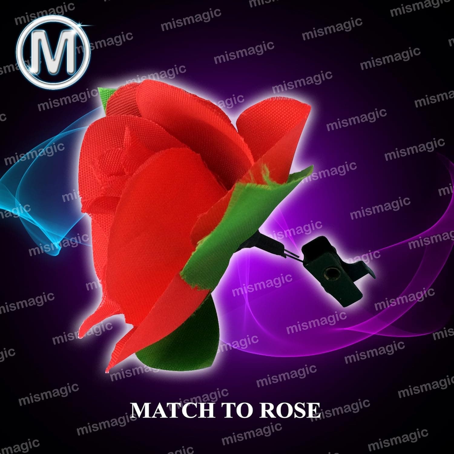 MASTER PLASTER Fun & Laughter M is Magic Magic Trick Match to Rose
