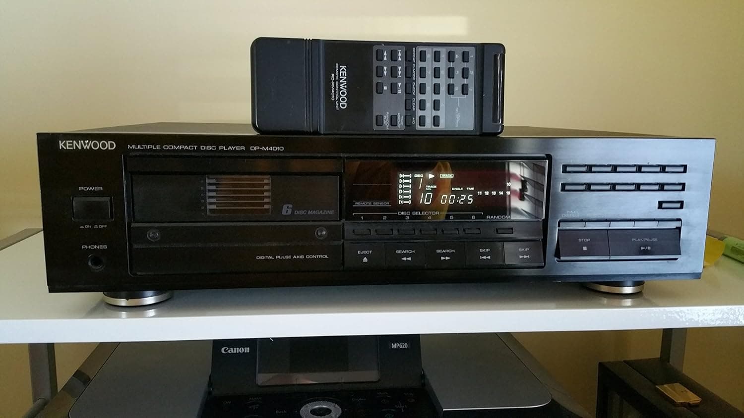 Kenwood Multiple Compact Disc Player DP-M4010 6 CD Changer