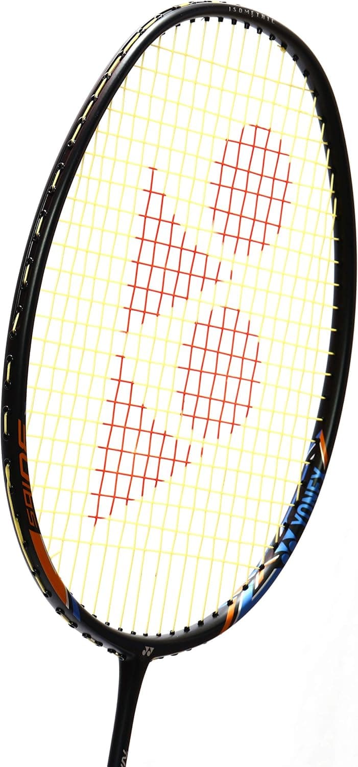 YONEX Badminton Racket Nanoray Series 2018 with Full Cover Professional Graphite Carbon Shaft Light Weight Competition Racquet High Tension Fast Speed Performance