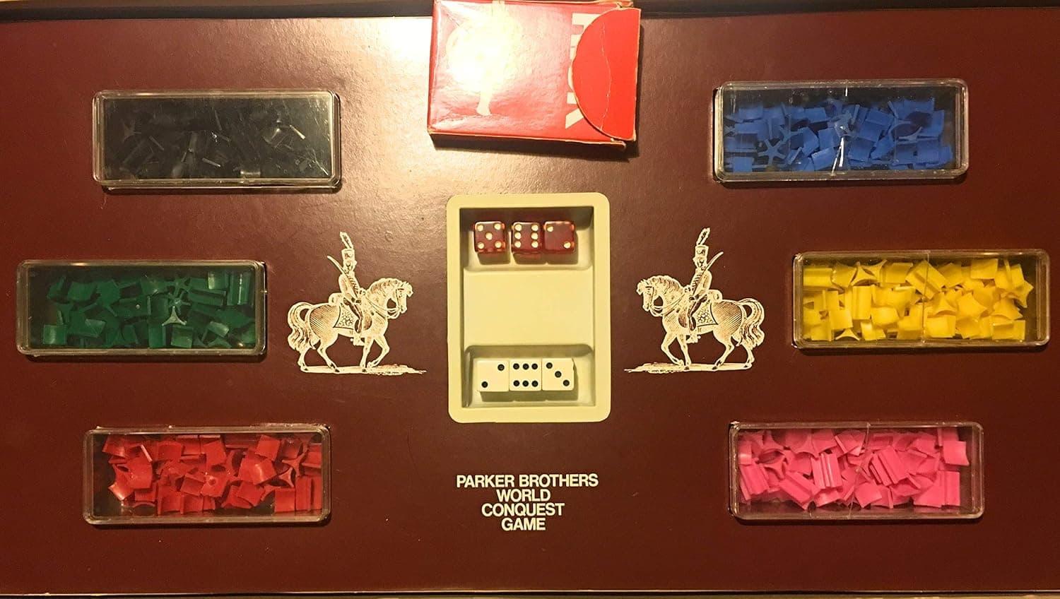 Parker Brothers Vintage 1975 Risk World Conquest Board Game