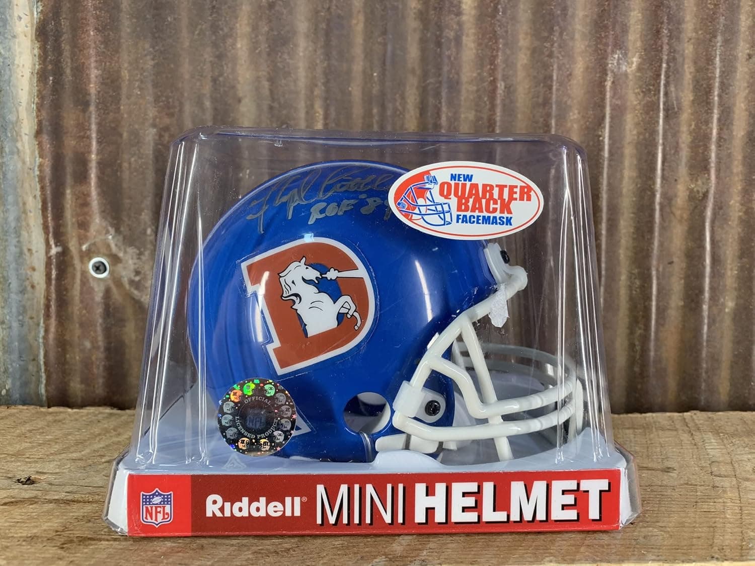 Riddell Denver Broncos NFL Throwback 1976-1996 Mini Helmet
