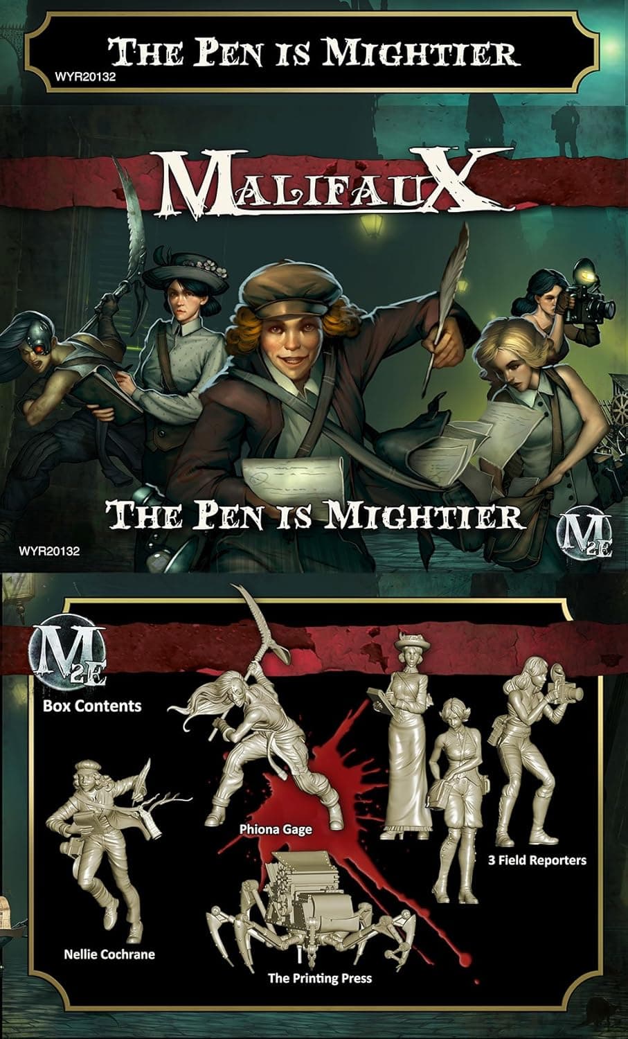 Wyrd Miniatures Malifaux: Guild - The Pen is Mightier (Nellie Crew)
