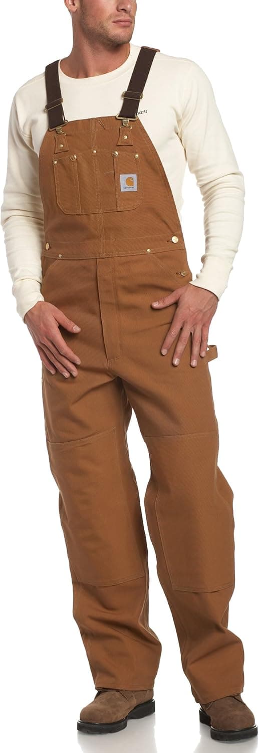 Carhartt Men's Duck Bib Unlined Overall R01