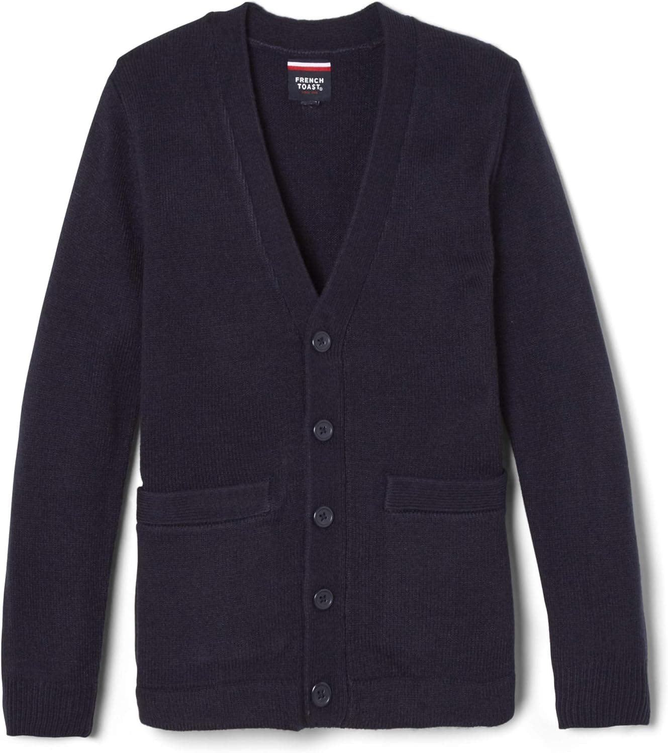 French Toast Boys' V-Neck Anti-Pill Cardigan