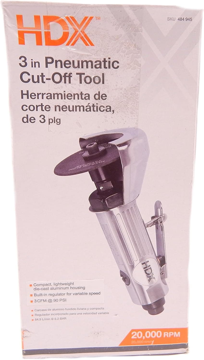 HDX WX-K812 Pneumatic Cut-Off Tool with Cutting Wheel