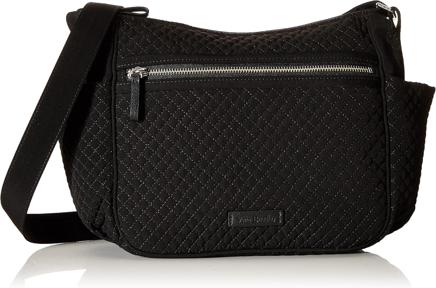 Vera Bradley Women's Microfiber on The Go Crossbody Purse