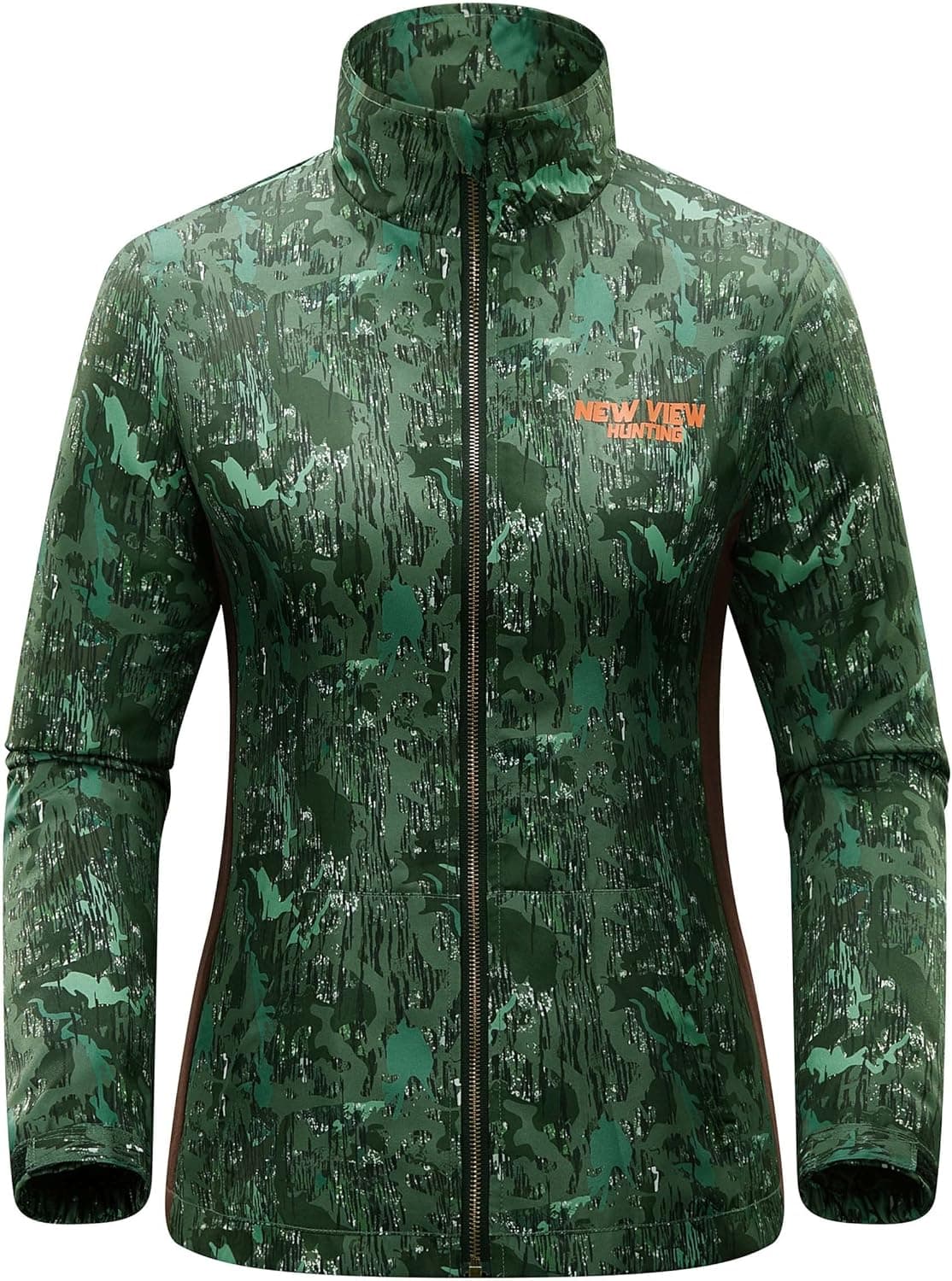 NEW VIEW Hunting Clothes for Women, Workout Jackets for Women, Quiet and Lightweight Jacket for Turkey Hunting, Outdoors