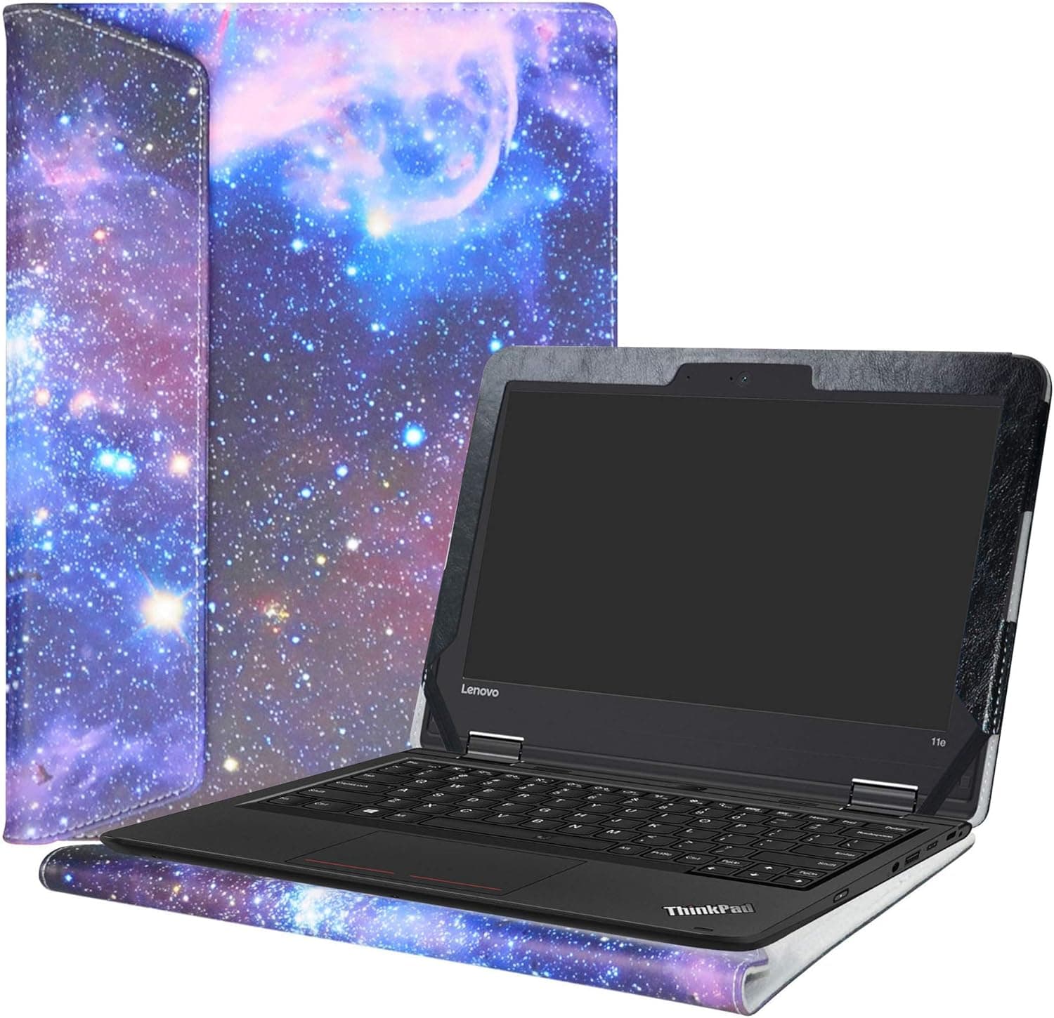 Alapmk Protective Case Cover for 11.6" Lenovo ThinkPad 11e 5th Gen&4th Gen&3rd Gen/Yoga 11e 5th Gen&4th Gen&3rd Gen/11e Chromebook 4th Gen&3rd Gen/Yoga 11e Chromebook 4th Gen&3rd Gen Laptop,Galaxy