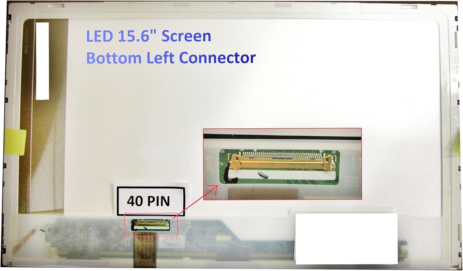 HP PAVILION DV6-2157WM Laptop Screen 15.6 LED BOTTOM LEFT WXGA HD 1366x768