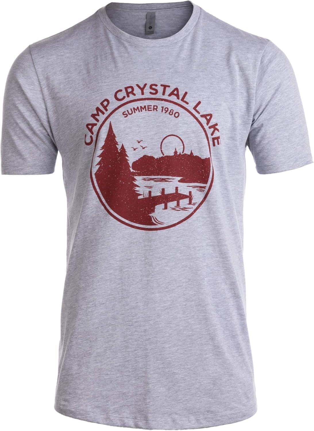 Tall Tee: 1980 Camp Crystal Lake Counselor | Funny 80s Horror Movie Fan T-Shirt