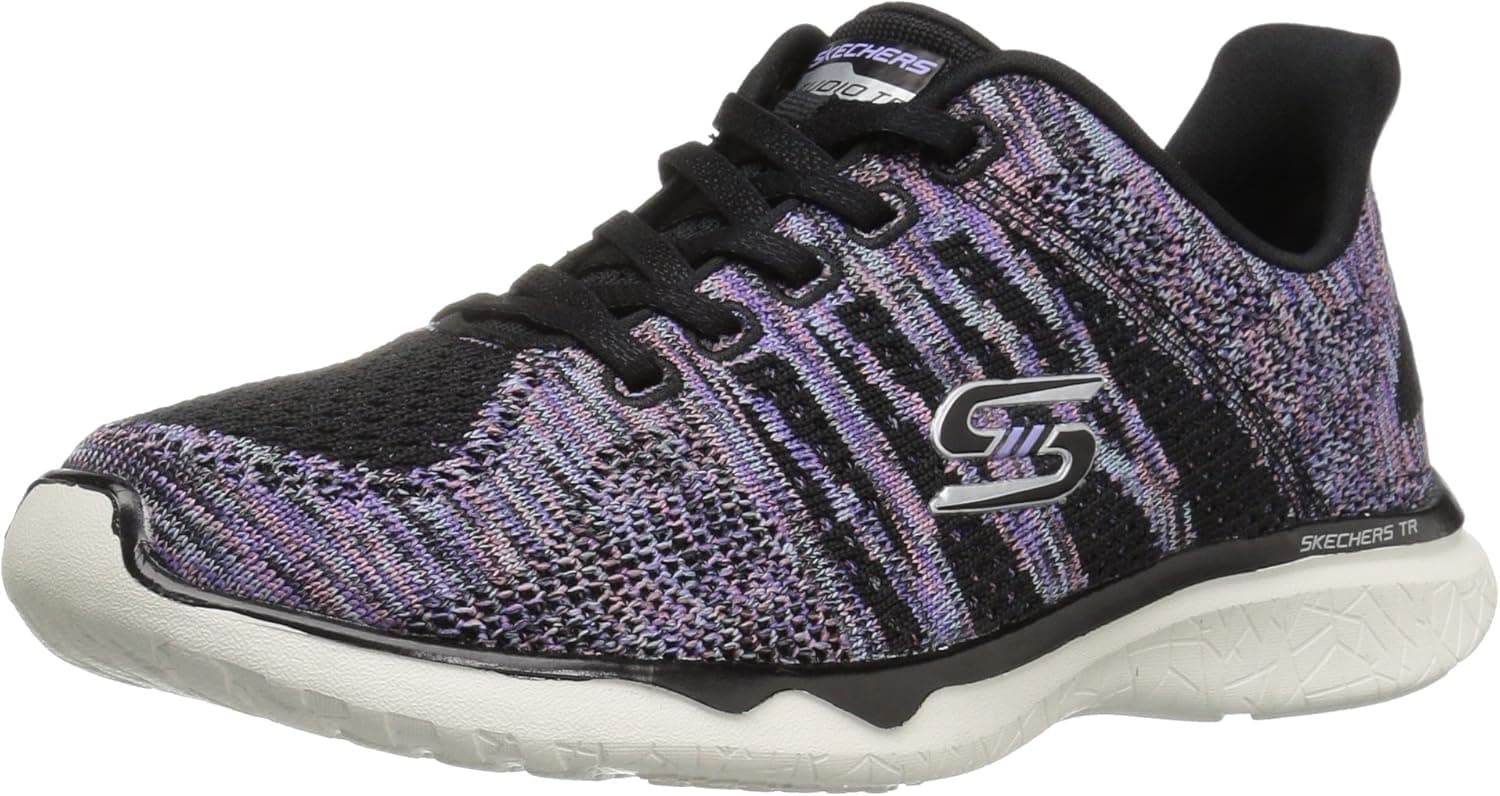 Skechers Sport Women's Studio Burst Virtual Reality Fashion Sneaker