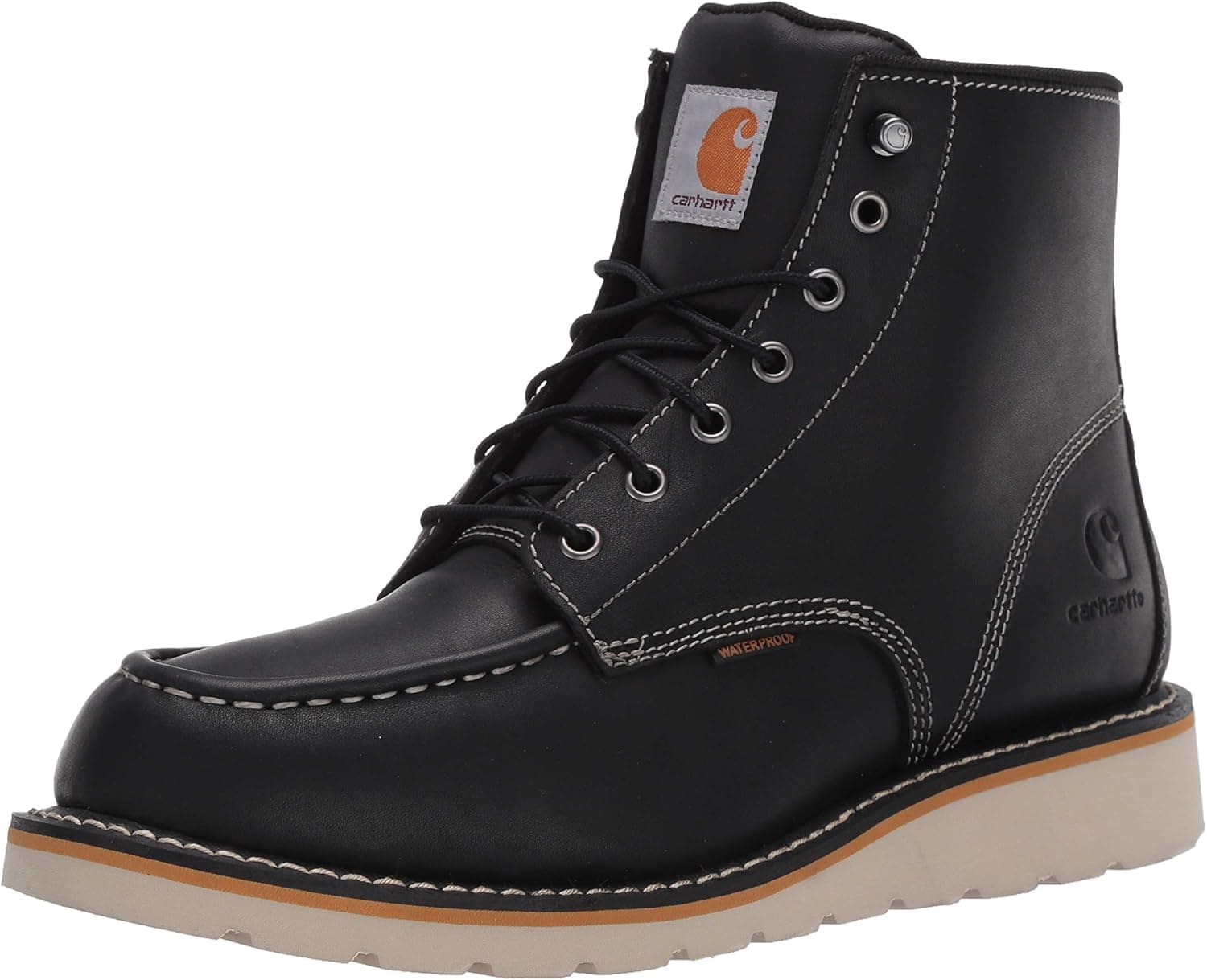 Carhartt Men's 6 Inch Waterproof Wedge Soft Toe Work Boot