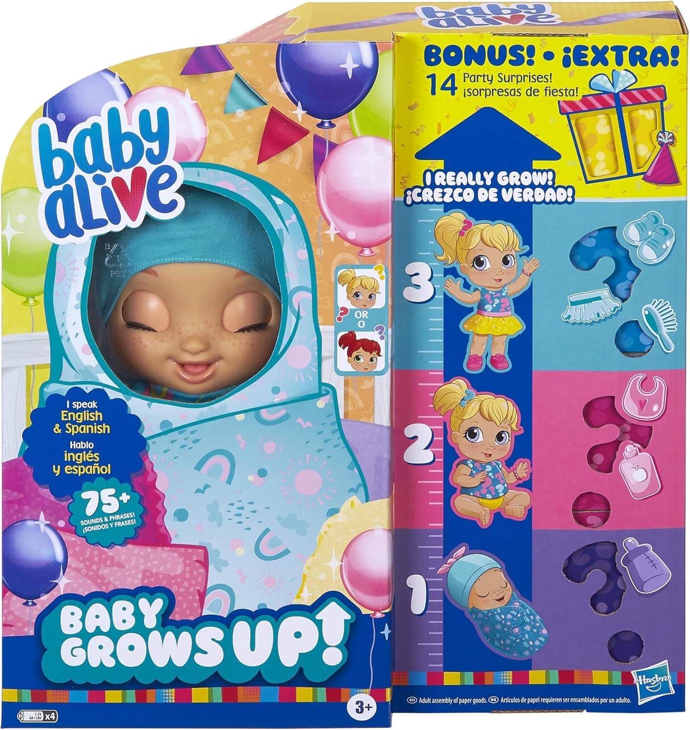 Baby Alive Baby Grows Up Bonus Pack