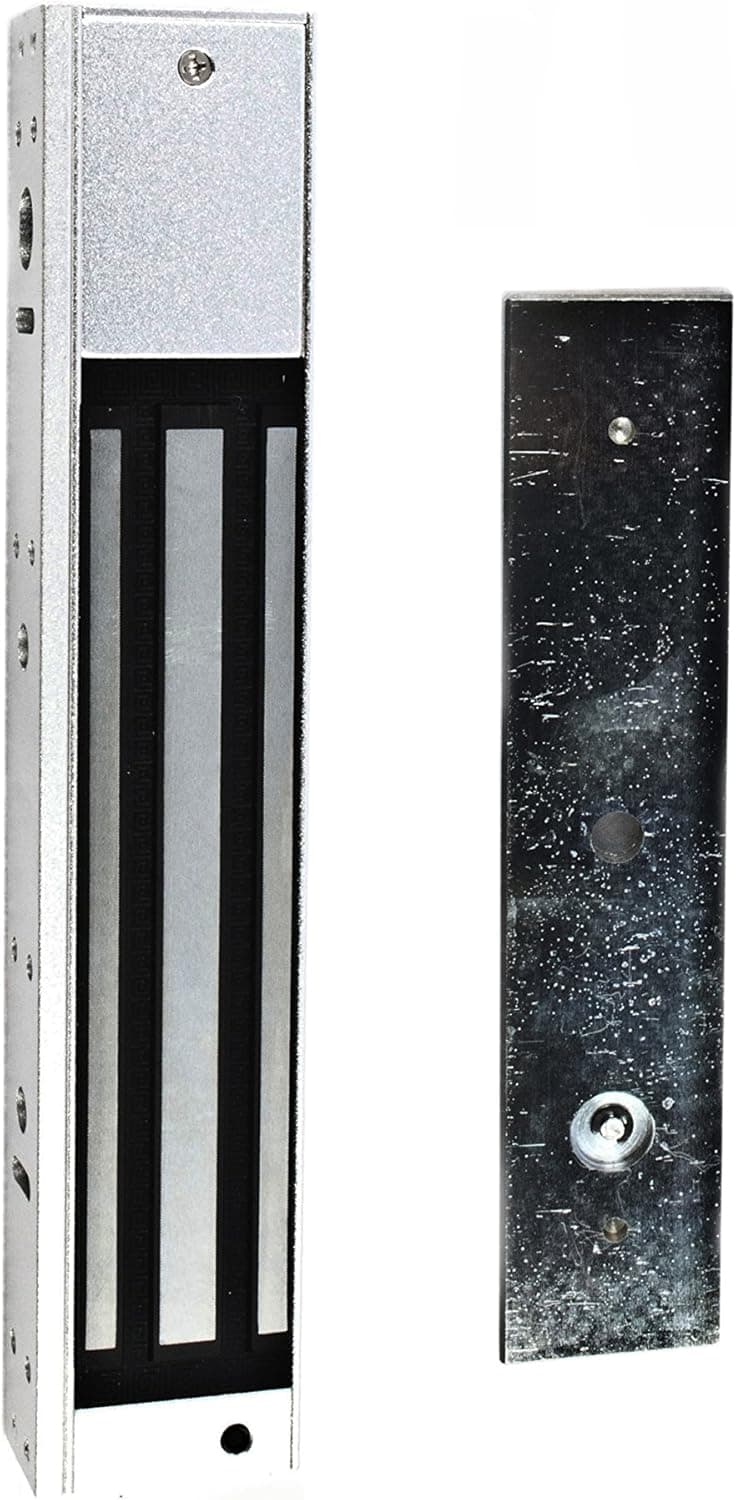 ALEKO LM176 12/24V DC Electromagnetic Lock for Swing Gate Opener Operator