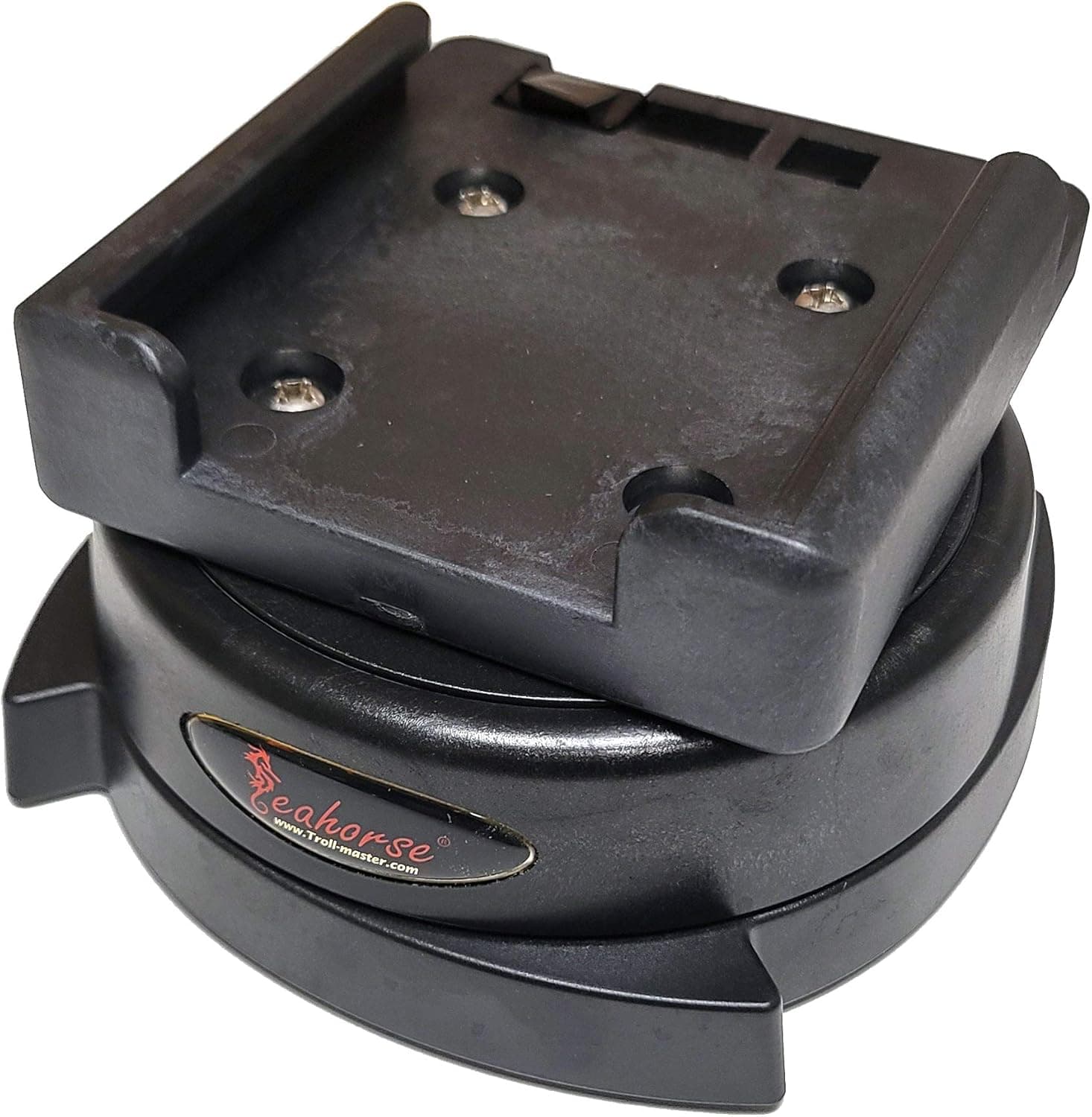 Seahorse Downrigger Swivel Base with Cannon Tab Lock Mounting Plate 2207001