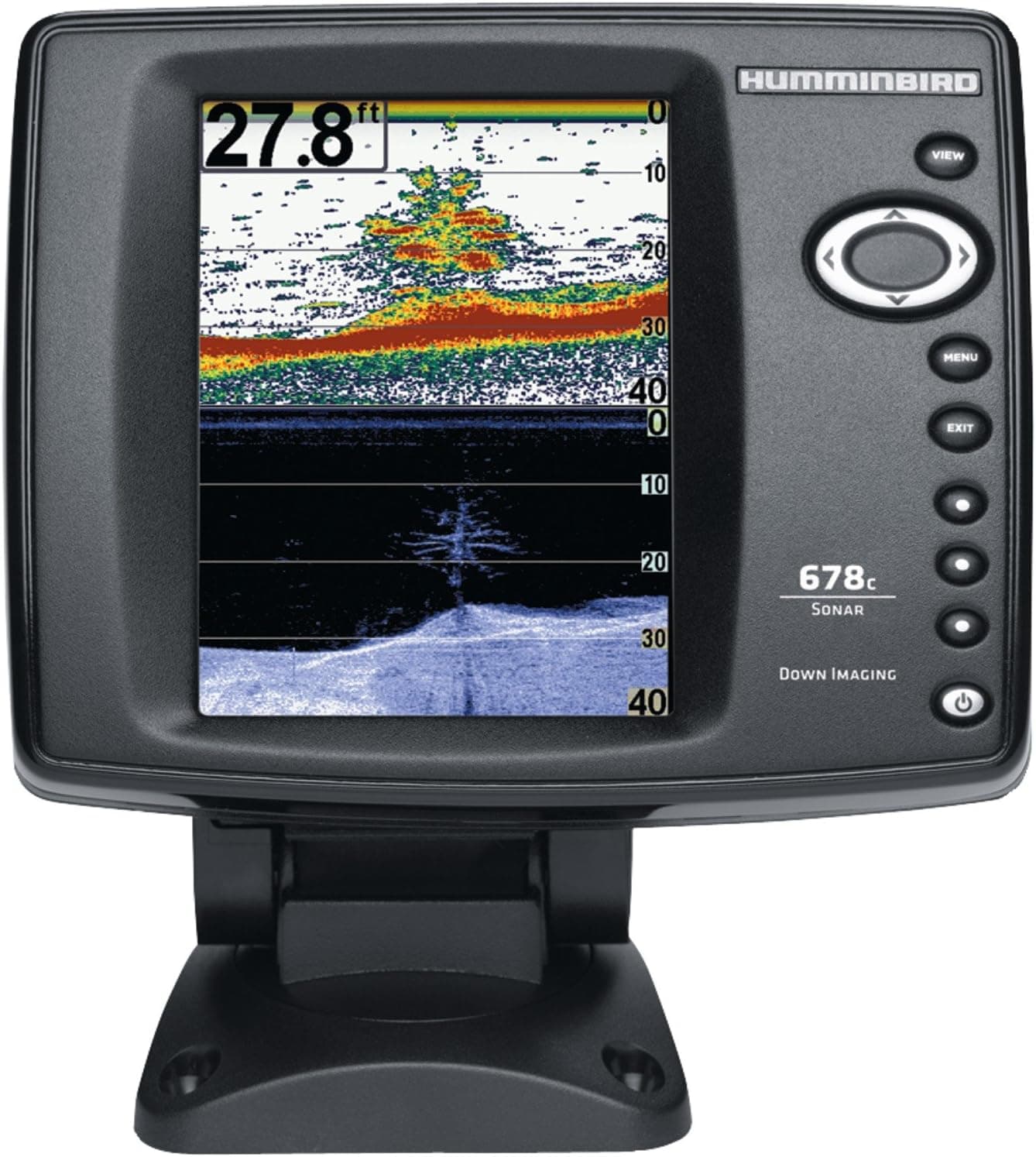 Humminbird 409430-1 678c HD DI Fishfinder with Down Imaging (Black)