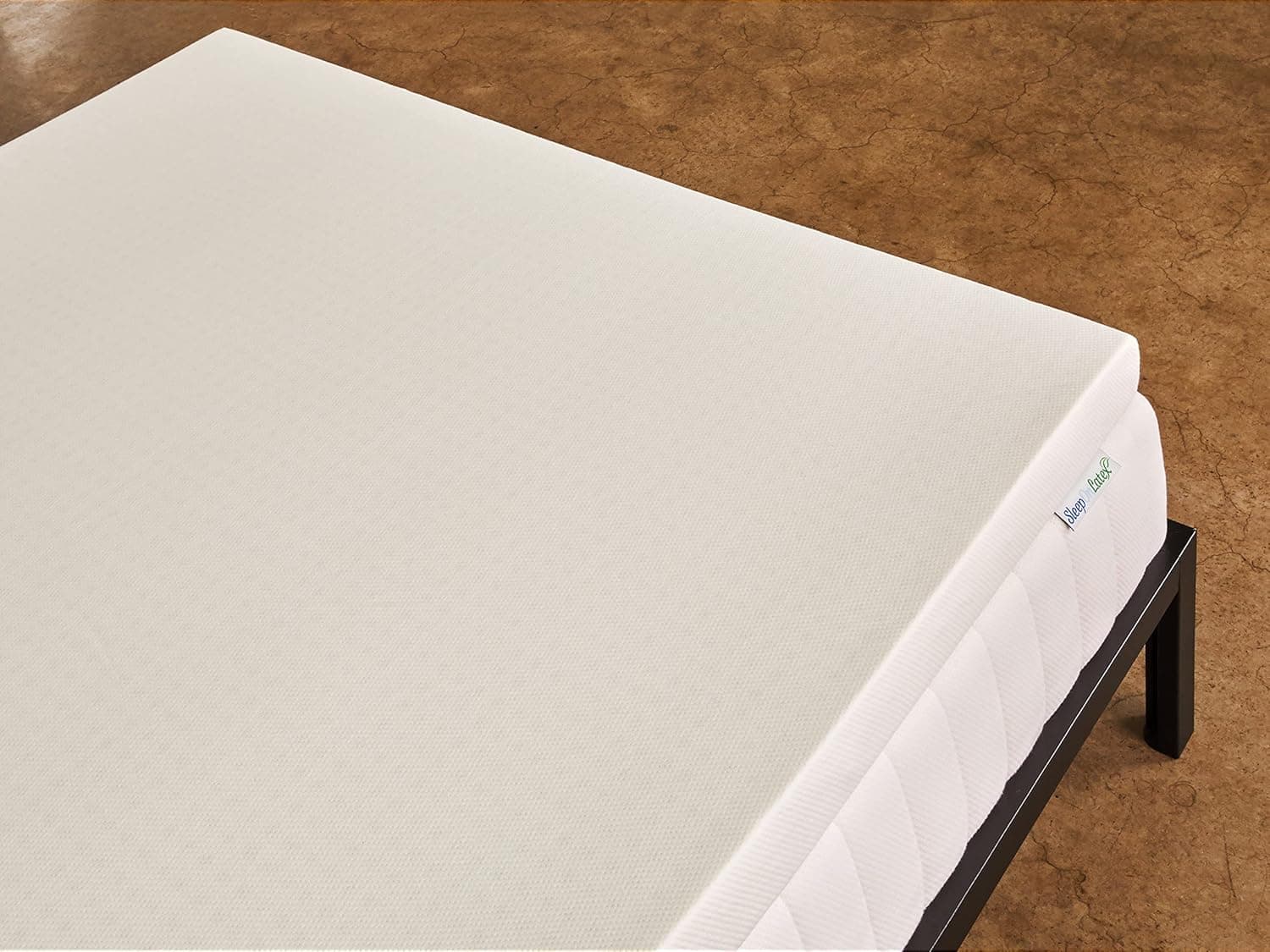 Pure Green Natural Latex Mattress Topper w/Cover - Firm- 3 Inch - Full Size (GOTS Certified Organic)