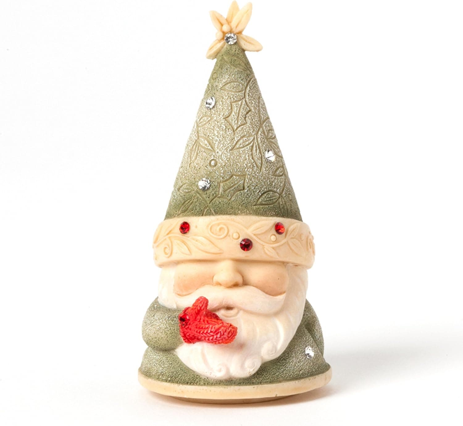 Enesco Heart Mistle Gnome Figurine, 1.56-Inch