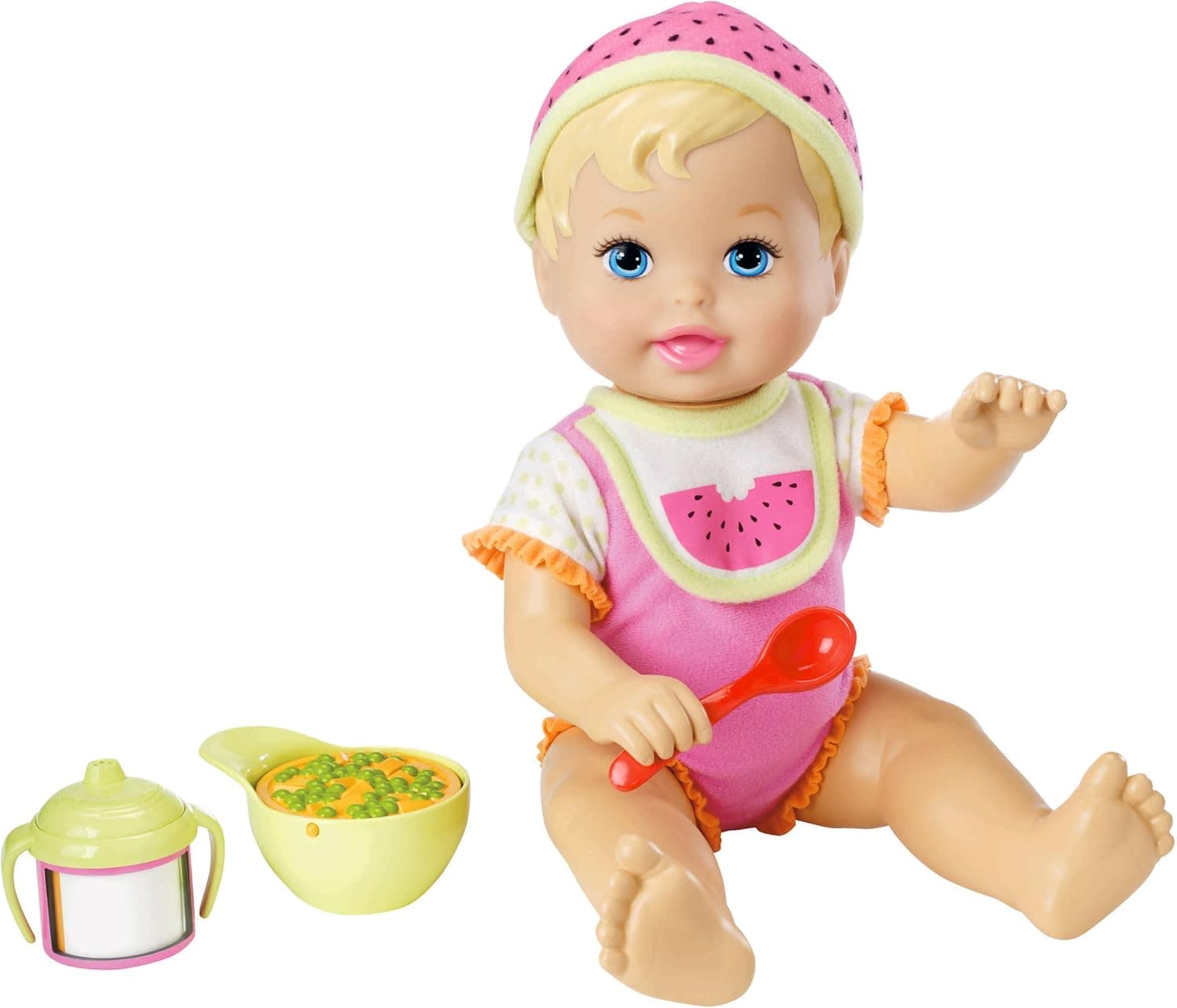 Little Mommy Sweet Eats Baby Doll