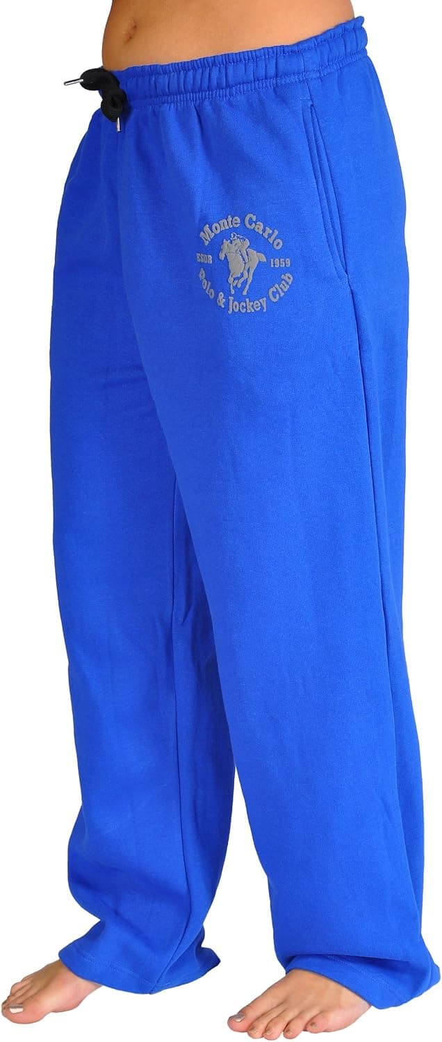 Monte Carlo 2-Pack Men's Fleece Pajama Pants Assorted Solid Colors
