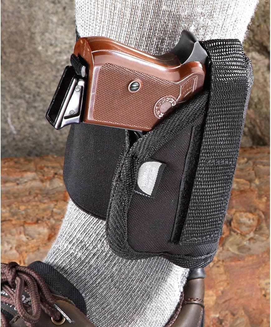 Pro-Tech Pistol Ankle Holster, Black