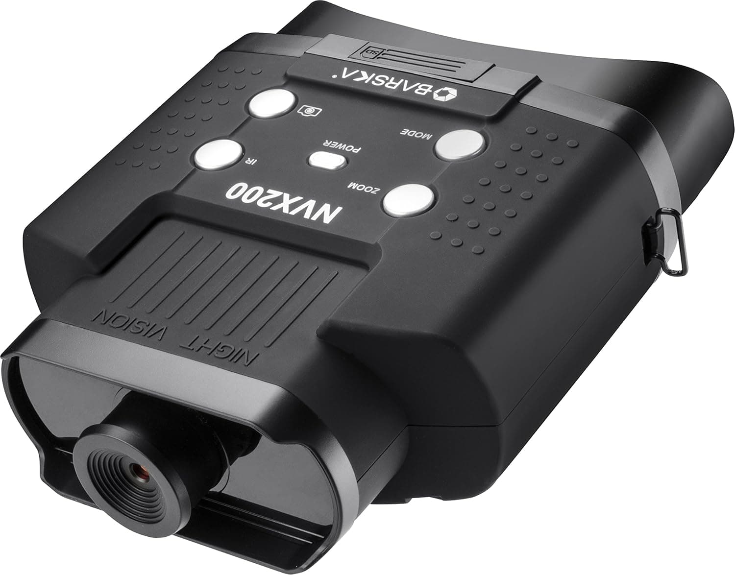 BARSKA NVX Night Vision NVX200 Infrared Illuminator Digital Binoculars, Black - BQ12996