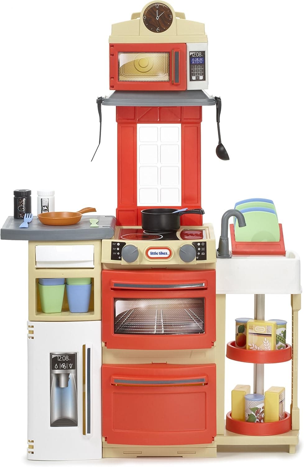 Little Tikes Cook 'n Store Kitchen Playset - Red