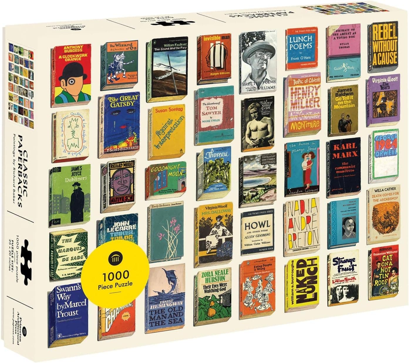 Princeton Architectural Press Classic Paperbacks 1,000 Piece Jigsaw Puzzle