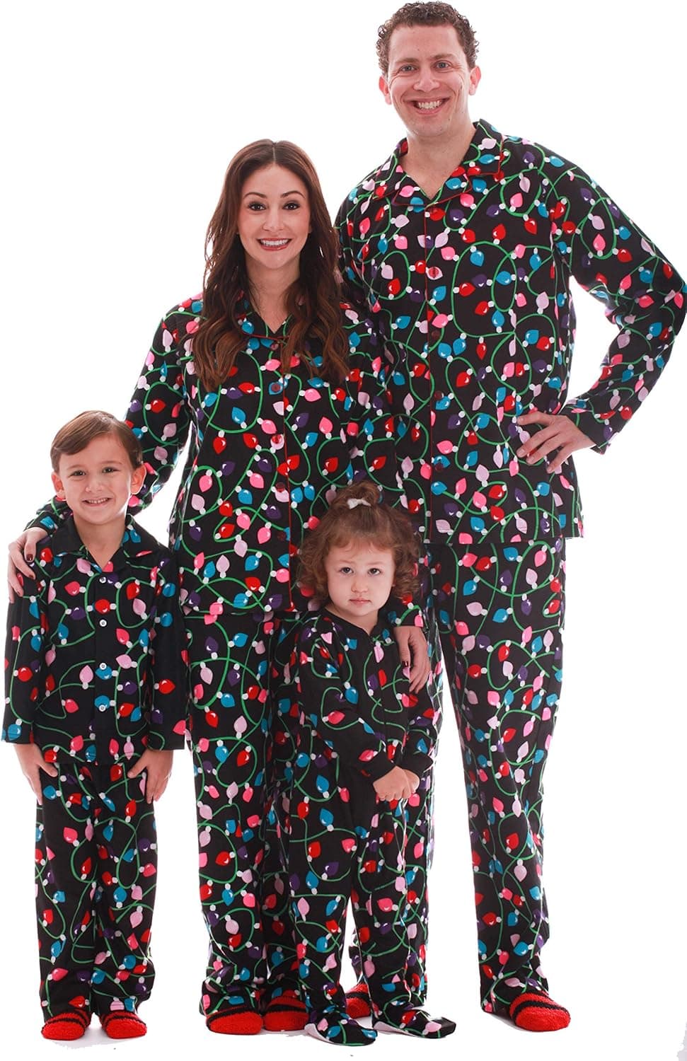 #followme Matching Christmas Pajamas for Family and Couples