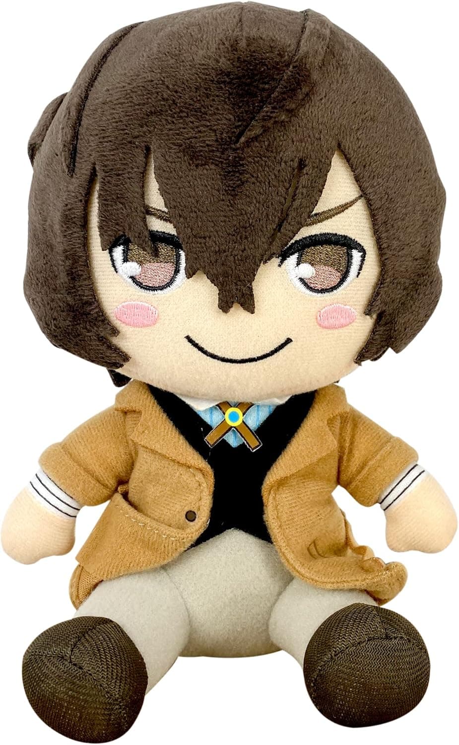 Great Eastern Entertainment Bungo Stray Dogs - Osamu Sitting Plush 7''