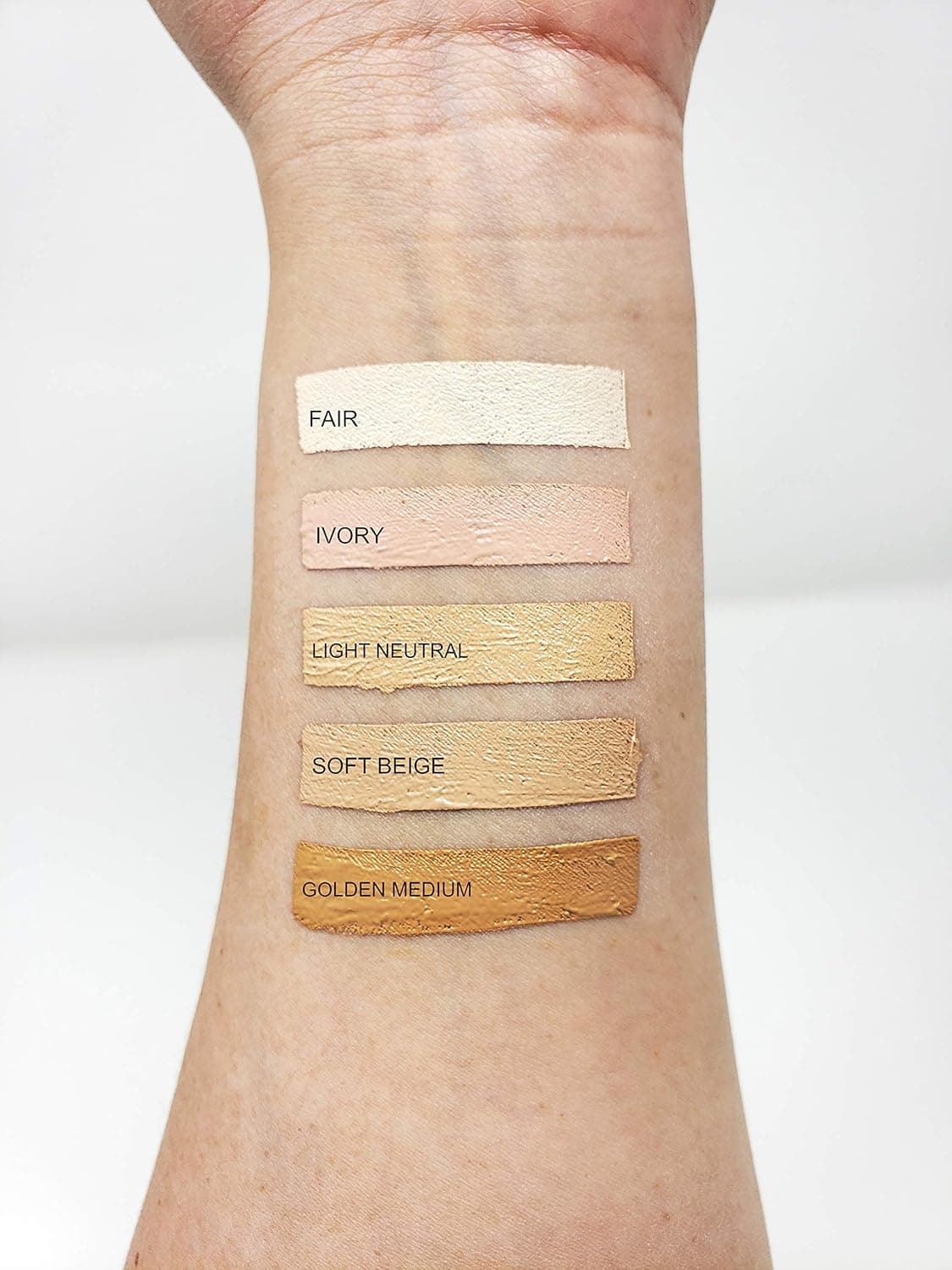 Killer Cover - Full Coverage Concealer (Light/Medium Palette) Cover Bruises, Tattoos, Age Spots, Vitiligo & More