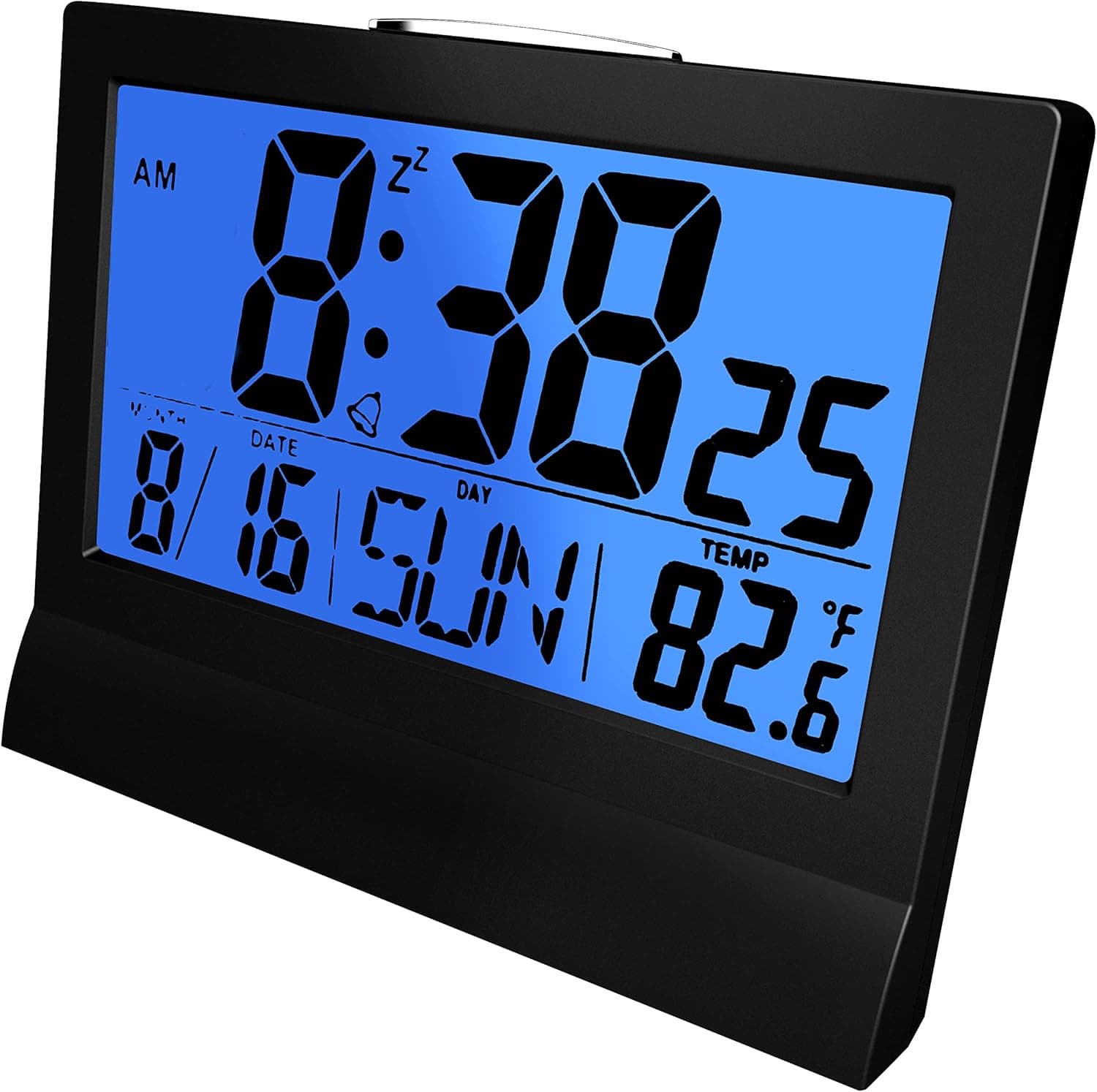 Coby CBC-51-Blk Awake Led Alarm Clock