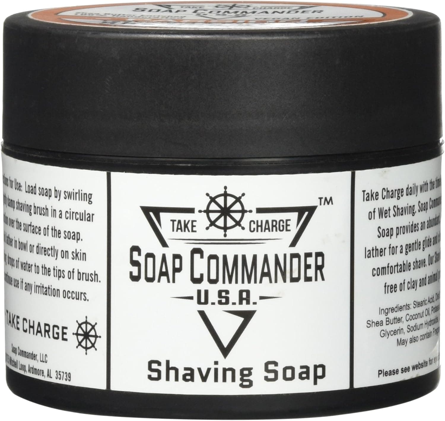 Soap Commander Vegan Shave Soap (Passion - Teakwood and Cardimom)