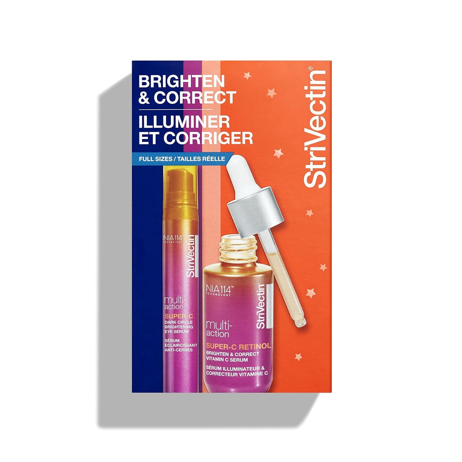 StriVectin Super C Serums & Moisturizers, for Brightening and Correcting Skin, Vitamin C for Discoloration & Restores Uneven Skin Tone