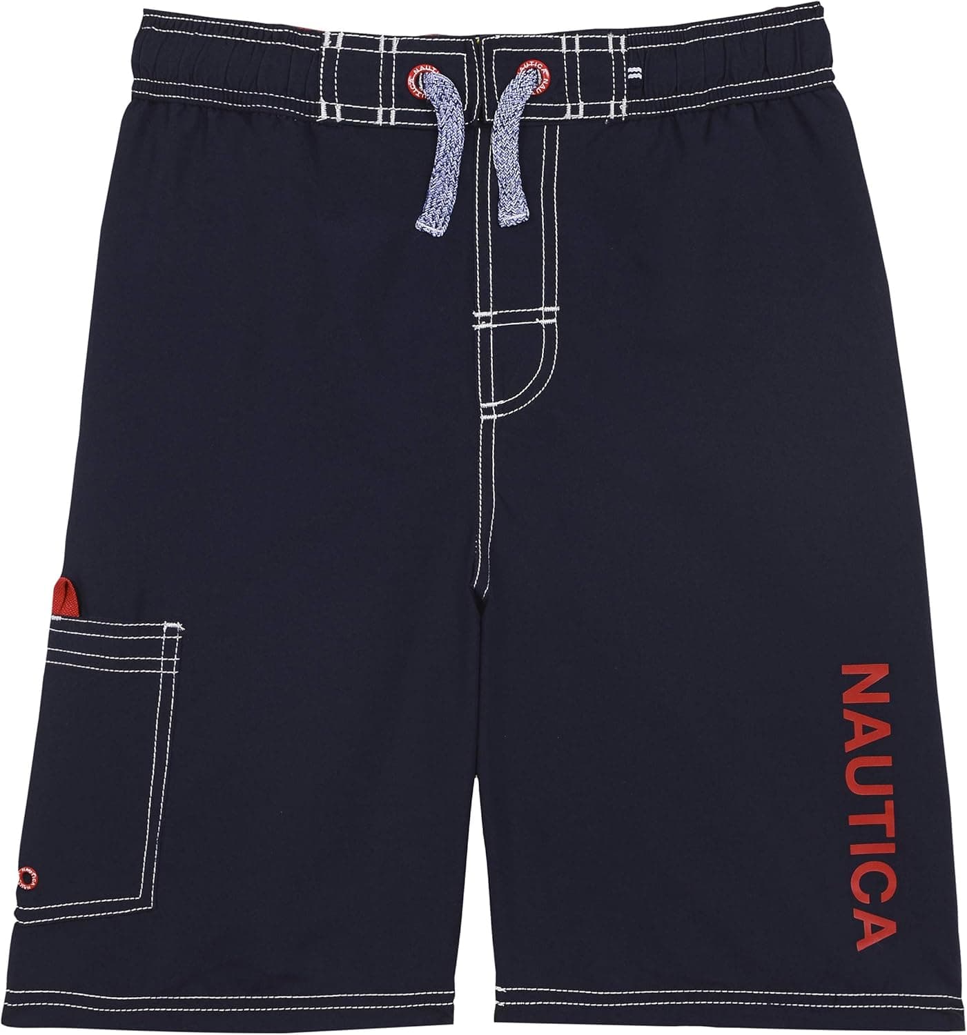 Nautica Boys' Swim Trunk with UPF 50+ Sun Protection Legacy