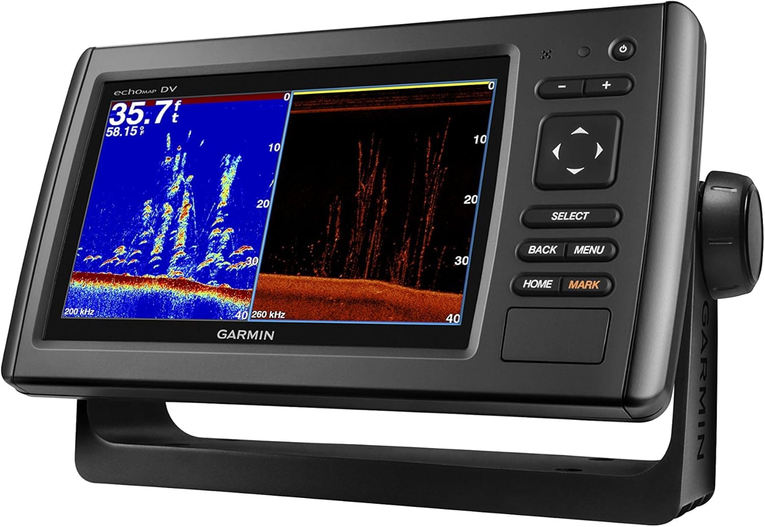 Garmin 010-01524-01 echoMA 74dv Chartplotter with U.S. BlueChart g2 and Transducer