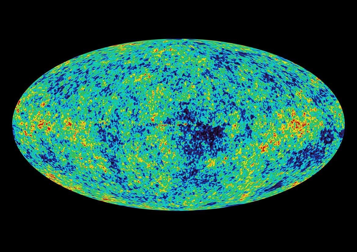 Cosmic Microwave Background. Space Print/Poster (84.1cm x 59.4cm)