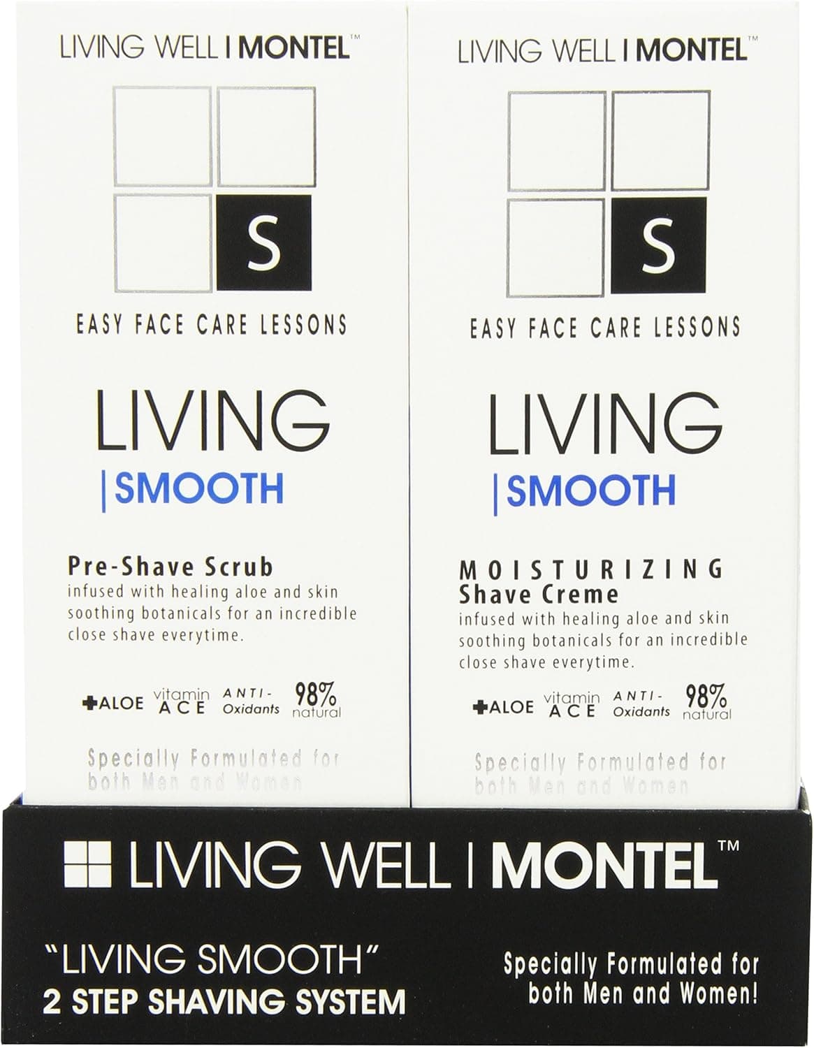 Smooth Living-2 Step Shave KIT