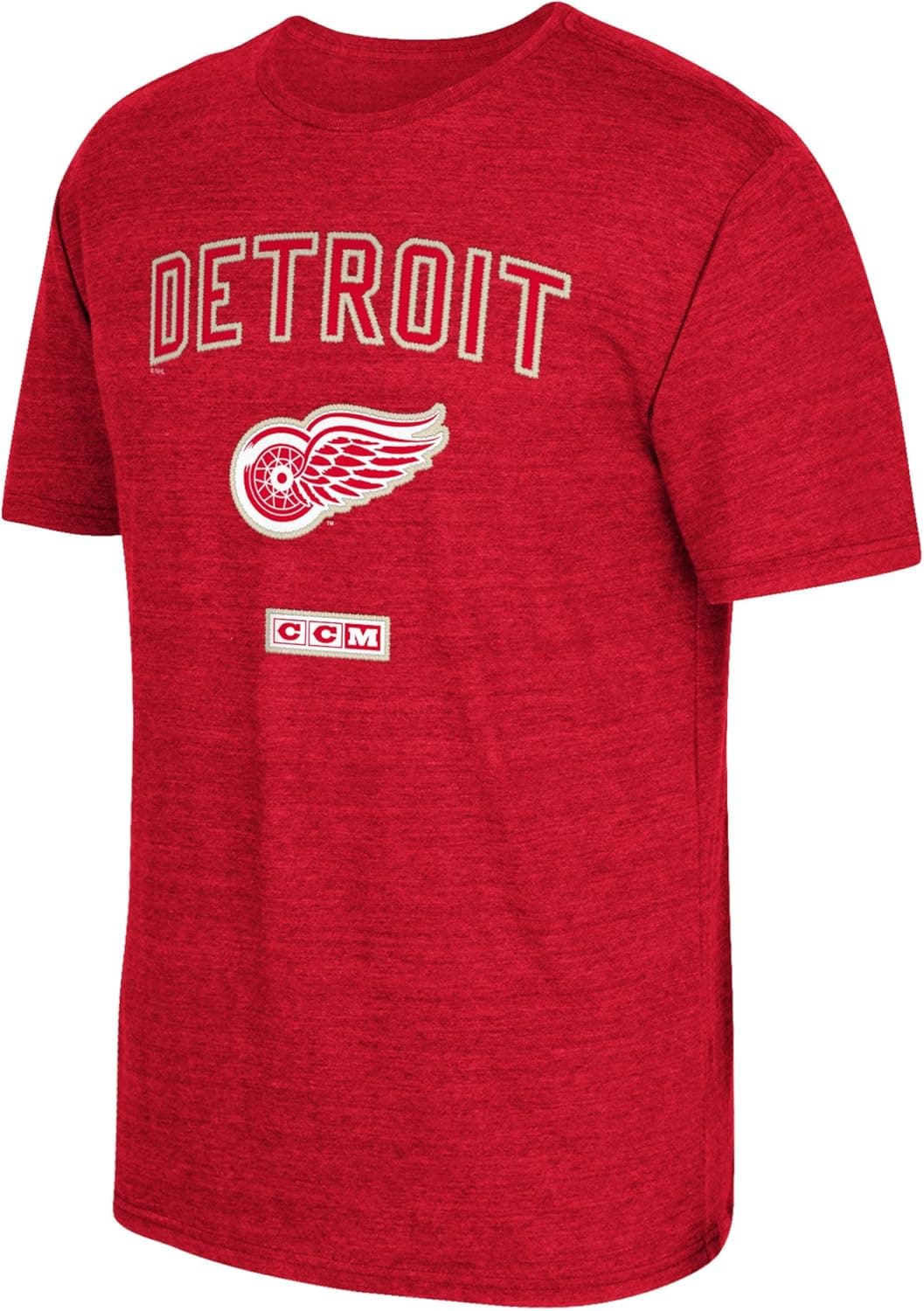 NHL Men's CCM Stitches Needed Tri-Blend Short Sleeve Tee